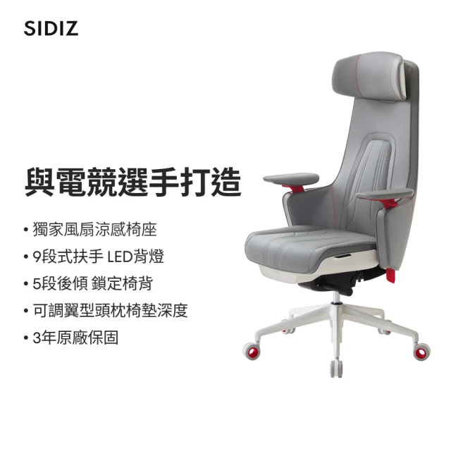 ALPHAEON ZX2 電競椅(銀)品牌優惠