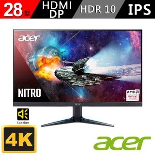 【Acer 宏碁】XV280K 電競螢幕(28型/4K/60Hz/4ms/IPS)