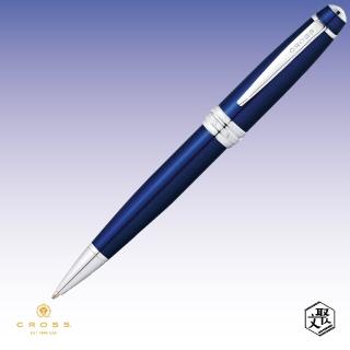 【CROSS】Bailey貝禮系列藍亮漆原子筆 免費刻字(原廠正貨)