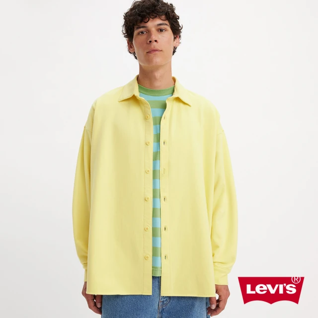 LEVIS Skateboarding™滑板系列 舒適大鈕扣襯衫式外套 人氣新品 A7098-0000