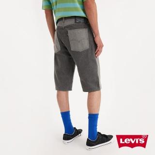 【LEVIS 官方旗艦】Skateboarding滑板系列 男款 異色拼接BAGGY寬鬆牛仔短褲 熱賣單品 A2091-0004