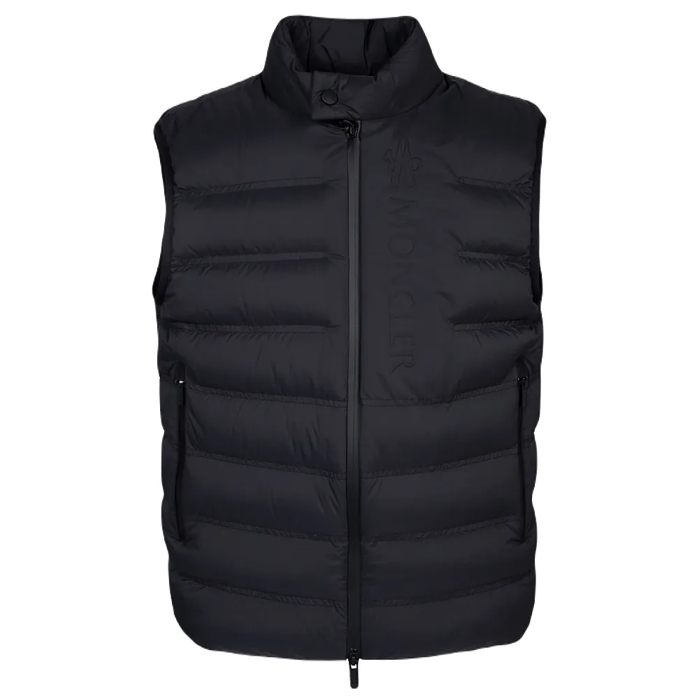 【MONCLER】春夏新款 男款 OSEROT 羽絨背心-黑色(1號USA-S、2號USA-M、3號USA-L、4號USA-XL、5號USA-XXL)