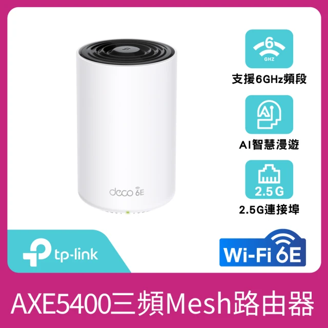 TP-Link 二入組-Deco XE75 Pro WiFi