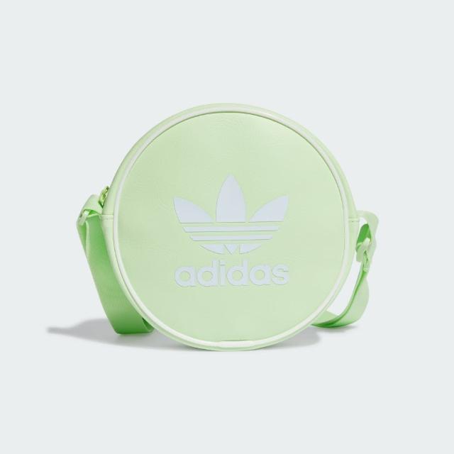 【adidas 愛迪達】ADICOLOR CLASSIC ROUND 迷你斜背包 男/女-Originals IT4829