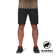 【Mammut 長毛象】Hiking Shorts Men 輕量彈性健行短褲 黑色 男款 #1023-00121