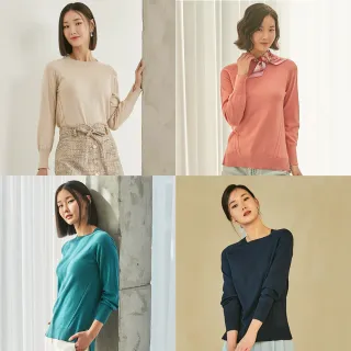 斷碼福利V CUT莫代爾蠶絲上衣4件(U)