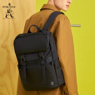 【PORTER INTERNATIONAL】城市行者YOUNGSTER百搭實用後背包(藍)