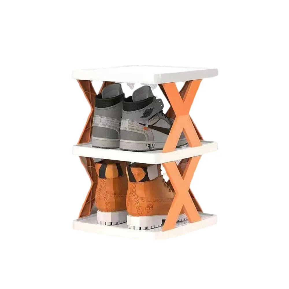 【愛Phone】簡易X型鞋架 -單個支架 3色任選(簡易X型鞋架/簡易鞋架/多層鞋架/分層鞋架/球鞋架)