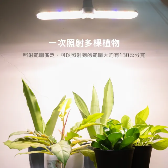 【微糖花植間】SJ飛行船植物燈-加高燈架組(全光譜植物燈/植物生長燈/植物成長燈)