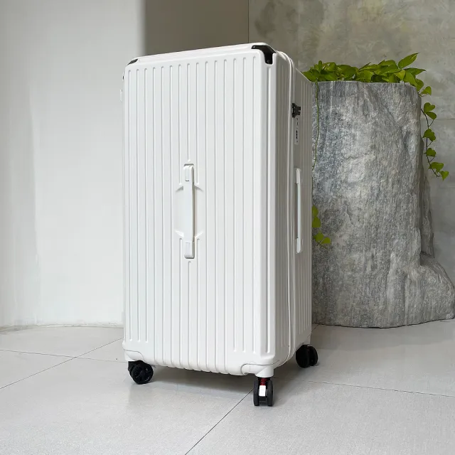 【Mr.Box】30吋大容量防刮耐撞胖胖行李箱/運動箱(拉鍊款/TSA海關鎖-五色可選)