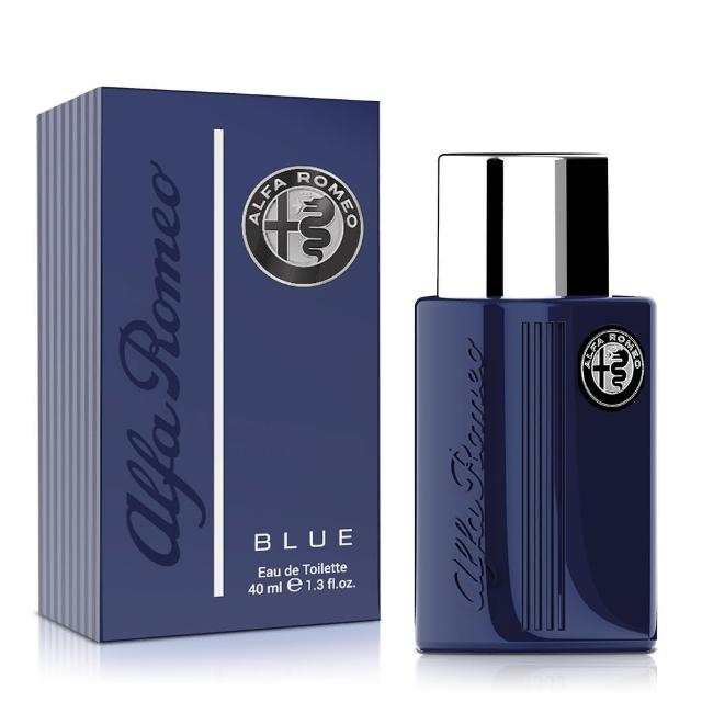 【ALFA ROMEO 愛快羅密歐】紳藍榮耀男性淡香水40ml(專櫃公司貨)