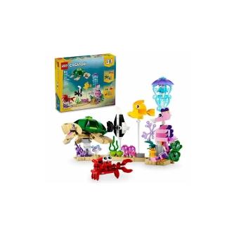 【LEGO 樂高】積木 創意百變系列3合1 海中動物31158(代理版)