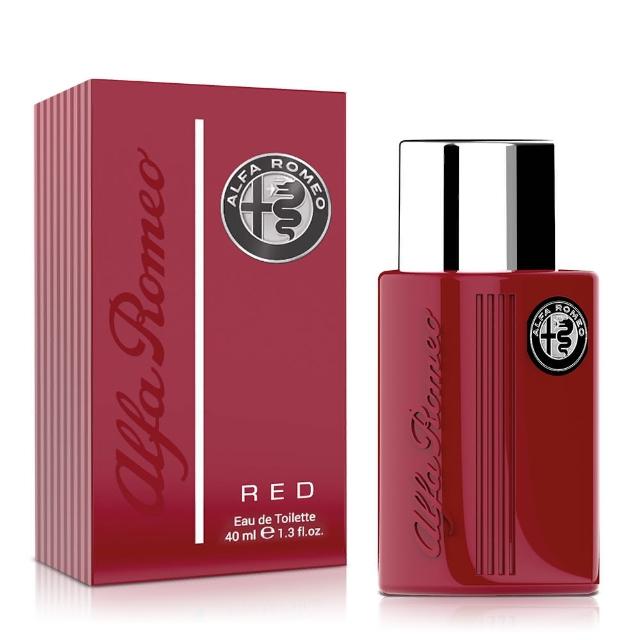 【ALFA ROMEO 愛快羅密歐】緋紅榮耀男性淡香水40ml(專櫃公司貨)