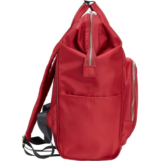 【WHOSE BAG】買一送一 日系大容量防潑水後背包｜多口袋口金雙肩包 贈折疊旅行包 NO.KK011