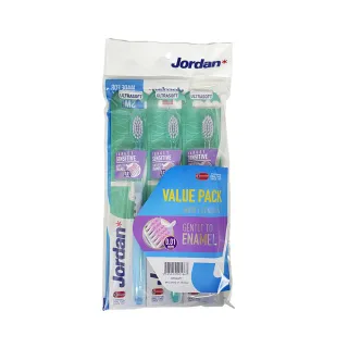 【Jordan】超纖細敏感牙刷促銷包2+1(超軟毛)