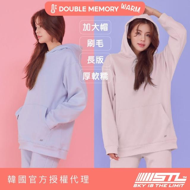 【STL】現貨 韓國 PickUp Oversize大連帽T 保暖 厚軟磅 hoodie 長袖上衣(刷毛／多色)