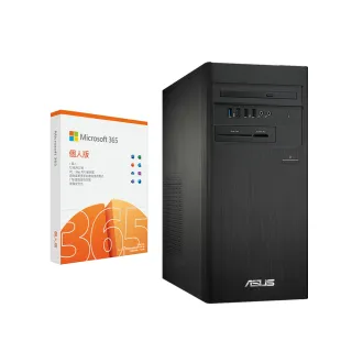 【ASUS 華碩】微軟M365組★i5 GTX1660Ti六核文書電腦(H-S500TD/i5-12400F/16G/1TB+256G SSD/GTX1660Ti/W11)