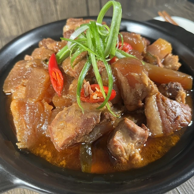 誠漢嚴選 常溫府城醬燒台灣豬軟骨肉5包(160g/包)