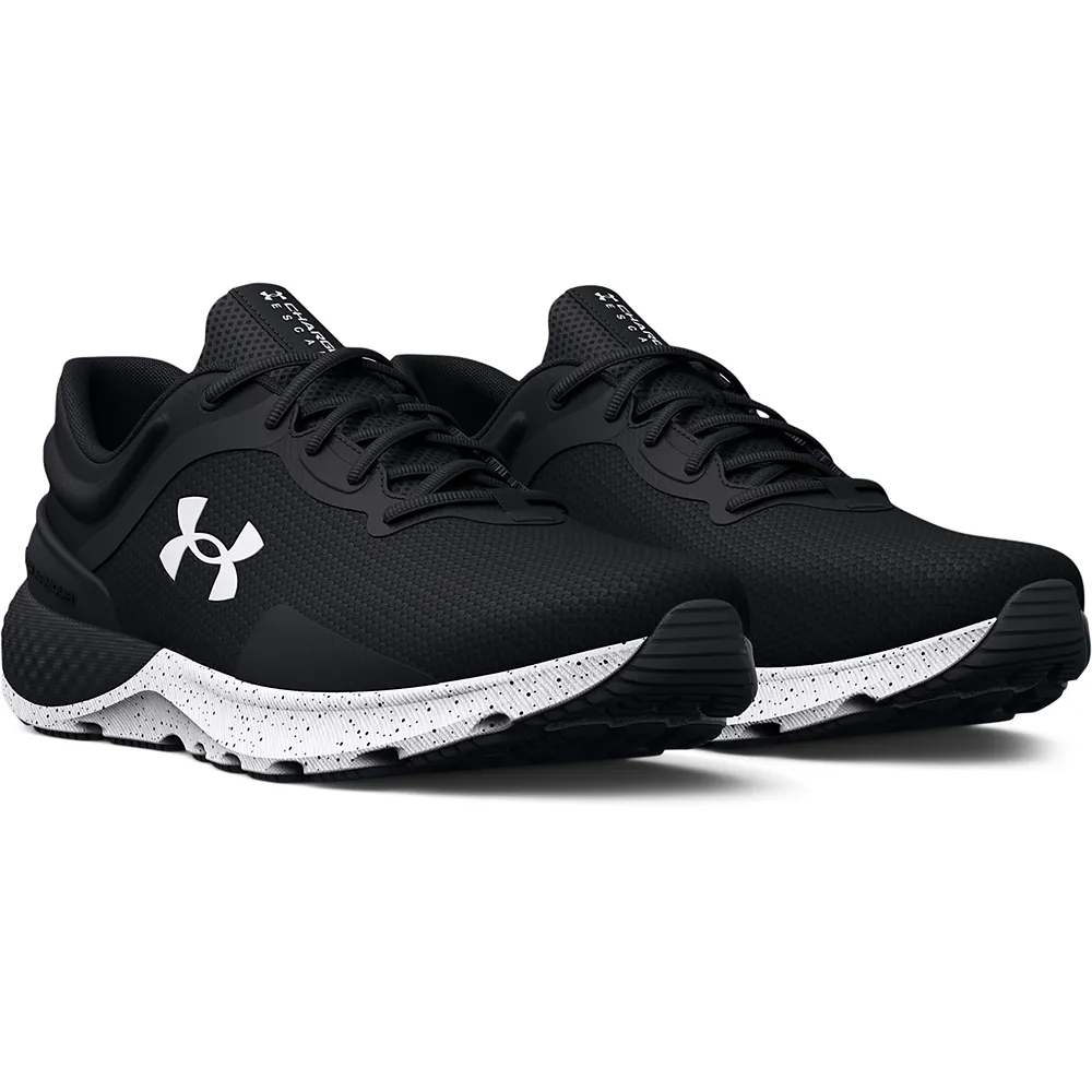 【UNDER ARMOUR】UA 男 Charged Escape 4 慢跑鞋 運動鞋_3025420-002(黑色)