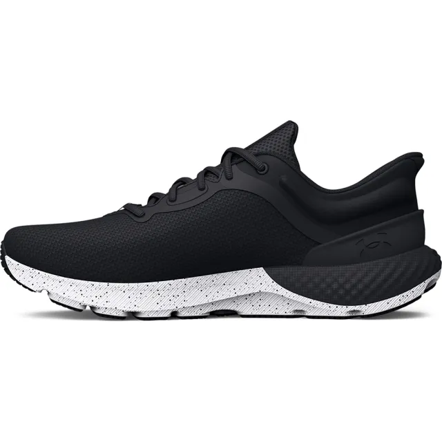 【UNDER ARMOUR】UA 男 Charged Escape 4 慢跑鞋 運動鞋_3025420-002(黑色)