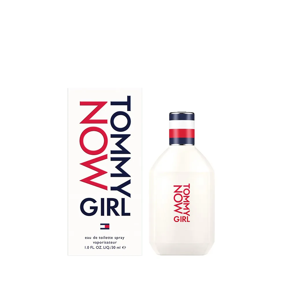 【Tommy Hilfiger】Tommy Now Girl 即刻實現噴式香水 30ml(專櫃公司貨 #花果香調)