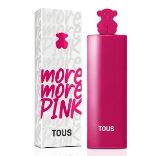 【TOUS】More More Pink 粉粉小熊女性淡香水 90ml(專櫃公司貨)