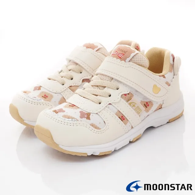 【MOONSTAR 月星】赤子心小熊機能鞋款(CRC23537/CRC23538/CRC23539-15-19cm)