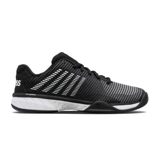 【K-SWISS】網球鞋 黑白 男鞋 透氣輕量 Hypercourt Express 2