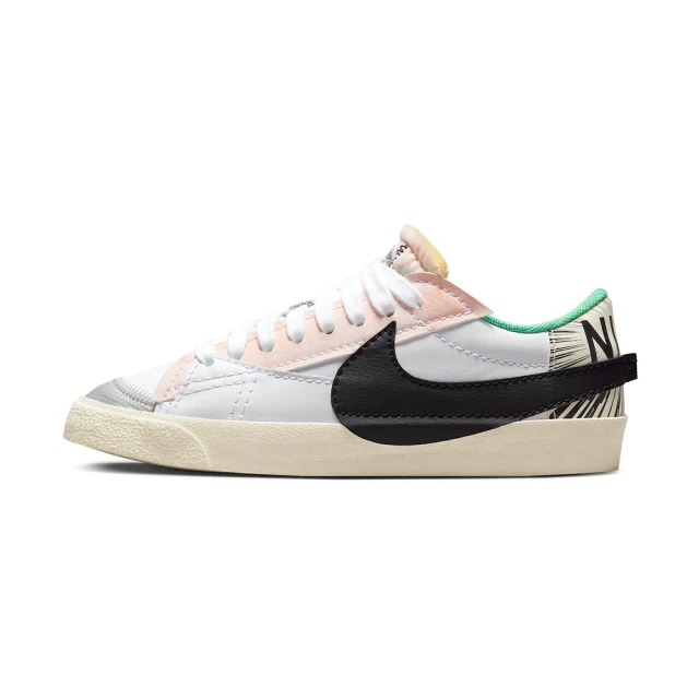 NIKE 耐吉 Blazer Low 77 Jumbo 男鞋 白色 經典 運動 休閒鞋 板鞋(DX6059-101)