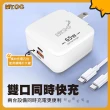 【Mr.OC 橘貓先生】65W 氮化鎵 Type-C+USB-A雙孔折疊快速充電器