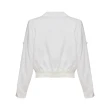 【ILEY 伊蕾】十字緹花短版西裝外套(白色；M-L；1241014013)