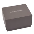 【EMPORIO ARMANI】典藏晶鑽時尚套錶組-玫瑰金X粉(AR80069SET)