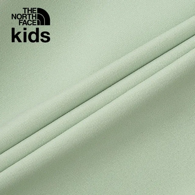 【The North Face】北面兒童綠色防潑水防曬舒適透氣休閒短裙｜86XXI0G