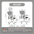 【享澄家居】人體工學電競椅-黑-無頭枕(sc4113)(電競椅/電腦椅/辦公椅)
