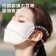 【QLZHS】冰絲涼感防曬面罩 抗UV 加強護眼角 防紫外線防曬口罩 立體貼合口罩