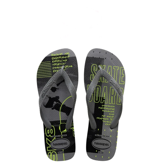 havaianas 哈瓦仕 TOP ATHLETIC 灰色(拖鞋 男鞋 夾腳拖 巴西 夏天必備 出遊 哈瓦士)