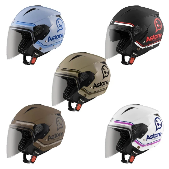 Chief Helmet 500-TX 藍 3/4罩 安全帽