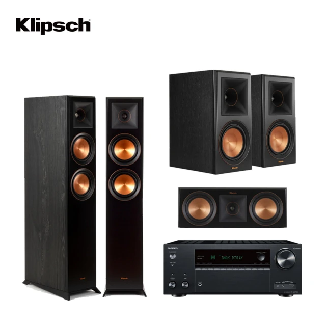 KlipschKlipsch RP-5000F+ONKYO TX-NR6100+RP-500C+RP-600M家庭劇院組