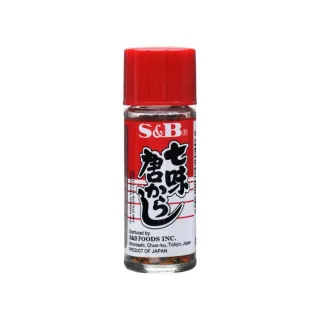 【S&B】七味粉15g(品嚐經典和風　來點暢銷七味粉！)