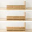 【NITORI 宜得利家居】◎雙人床座 床架 N-ZIO-T BOX LBR 附充電孔(床座 床架 充電孔 N-ZIO)