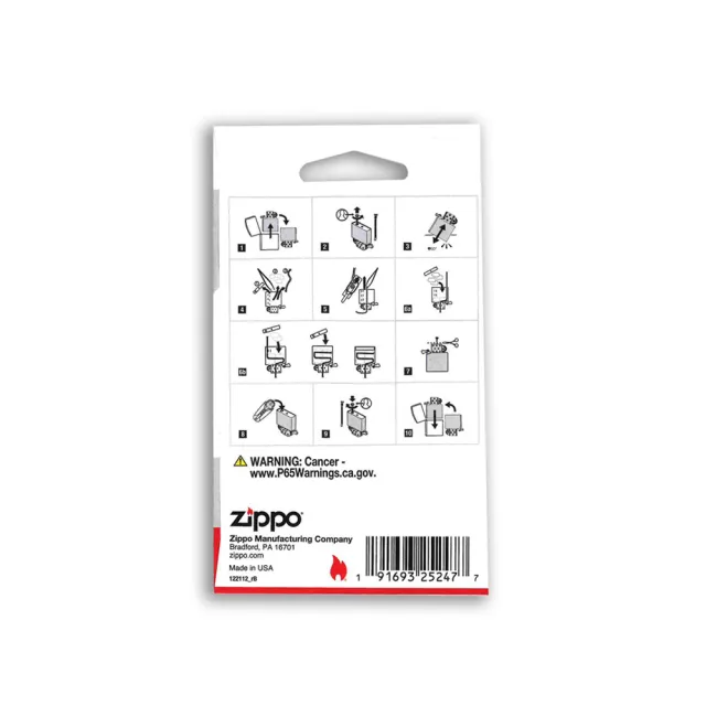 【Zippo官方直營】機芯-內膽專用吸油棉花、棉墊(美國防風打火機)