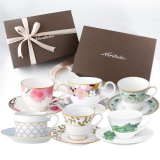 【NORITAKE】多款經典咖啡對杯(禮盒組附袋)