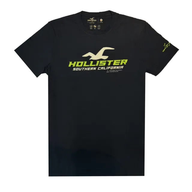 【HOLLISTER Co】休閒 素TEE 刺繡LOGO短袖上衣(多款可選)