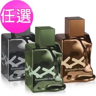 【ermenegildo zegna 傑尼亞】xxx系列中性淡香精100ml-任選(無懼熱情/無憂森林/無罣活炭-專櫃公司貨)