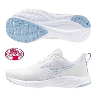 【MIZUNO 美津濃】慢跑鞋 女鞋 運動鞋 緩震 一般型 超寬楦 ESPERUZER 白 K1GA244521