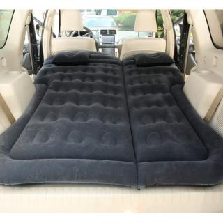 【May Shop】蜂巢式 汽車充氣床 充氣墊SUV轎車睡墊戶外露營旅行床充氣車床(附送車充氣機)