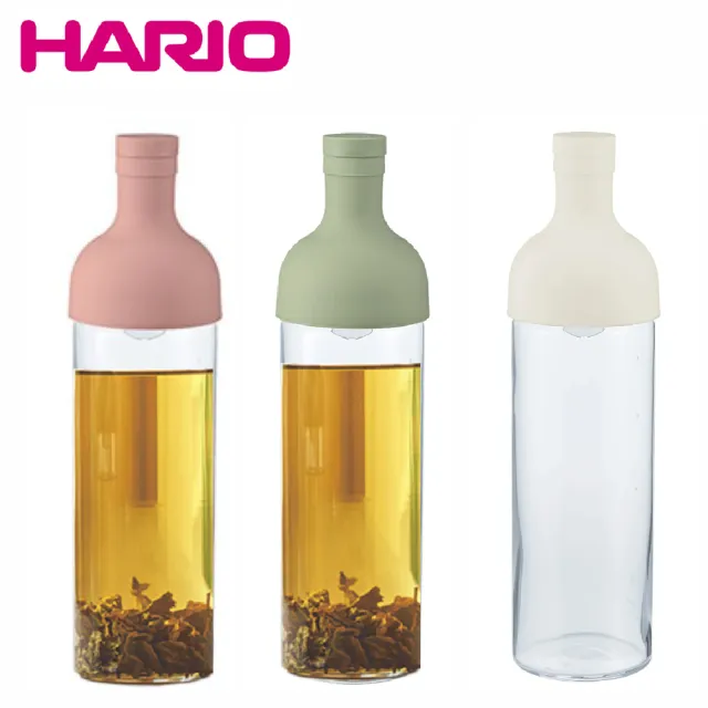 【HARIO】酒瓶冷泡茶壺750ml / FIB-75(白色 煙燻粉 粉綠 任選)