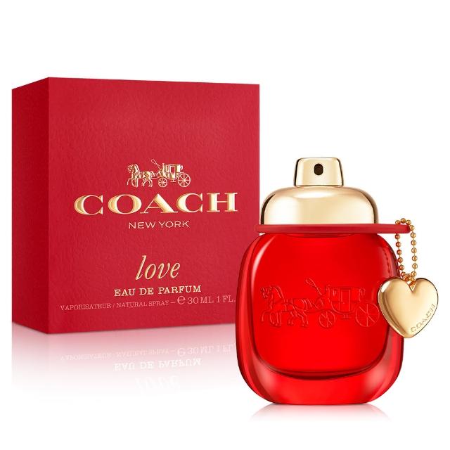 【COACH】時尚戀紅女性淡香精30ml(專櫃公司貨)