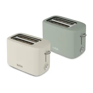 【Kolin 歌林】烤麵包機-摩卡灰/抹茶綠(KT-SD2373)