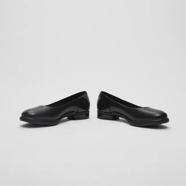 【ecco】SCULPTED LX 雕塑優雅正裝低跟鞋 女鞋(黑色 22230301001)